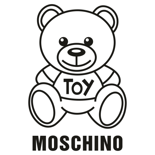 Moschino Bear Logo SVG | Moschino Bear Brand Logo Png