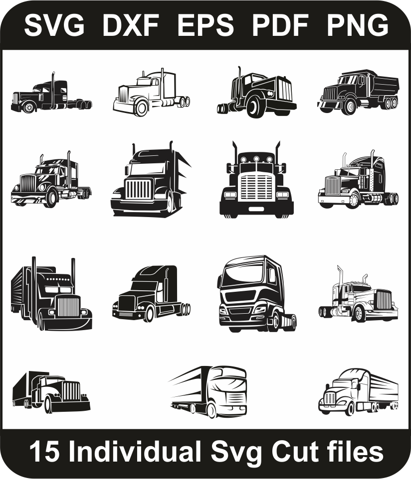 Truck SVG Bundle