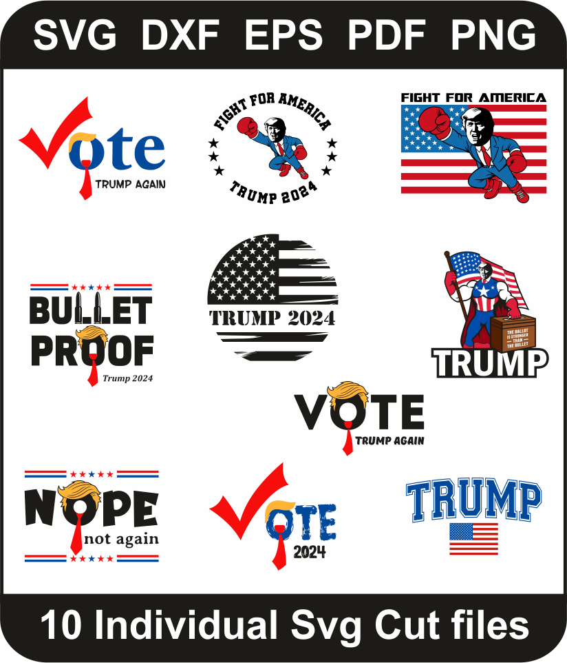 Trump 2024 SVG Bundle