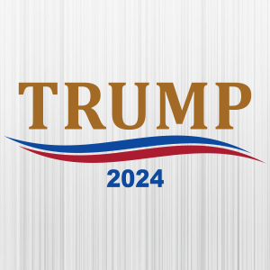 Trump 2024 Flag Svg
