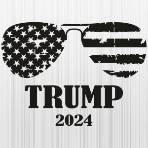 Trump 2024 Sunglasses Svg