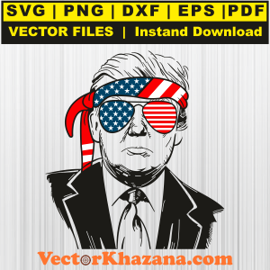 Trump Face Svg