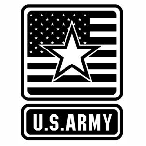 US Army Decal Logo Vector Download | United States Army Vector Image