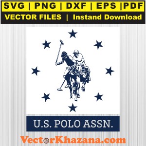 US Polo Association Star Svg