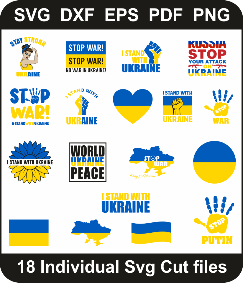 Ukraine Svg Bundle