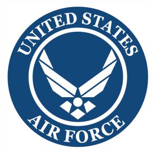 United States Air Force Logo Sign svg