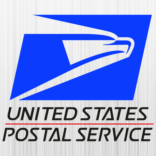 United States Postal Service Blue Svg