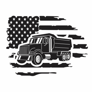 Buy USA Truck Flag Svg Png online in USA