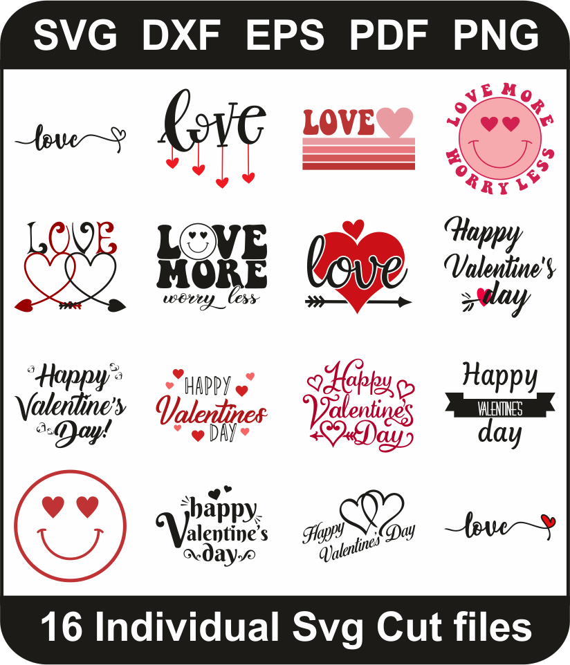 Valentine Day Svg Bundle