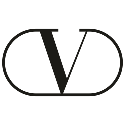 Premium Vector  Clothing brand set icon valentino top popular