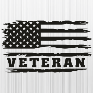 Veteran SVG | US Veteran PNG | Army Veteran Flag vector File