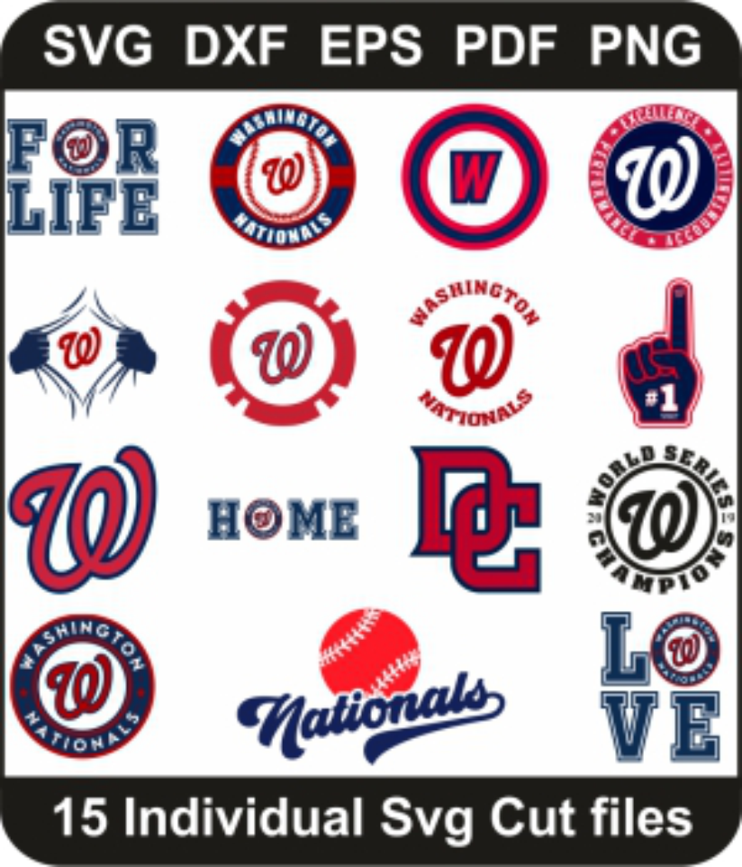 Washington Nationals Svg Bundle