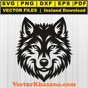 Wolve Head Svg