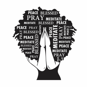 Free Free 216 Svg Black Woman Praying Images Free SVG PNG EPS DXF File