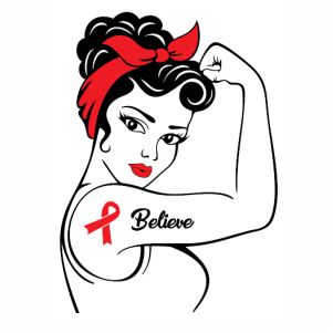 Believe women power svg cut file