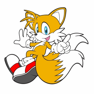 Tails the fox vector