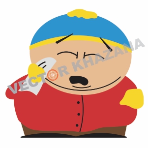 Eric Cartman Angr Logo Vector