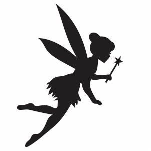 Tinkerbell Flying vector | Beautiful Tinkerbell Vector Image, SVG, PSD ...