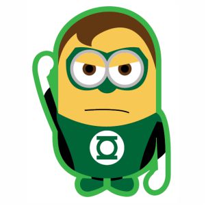 Green Lantern Minion svg