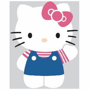Download Beautiful Hello Kitty Svg PSD Mockup Templates