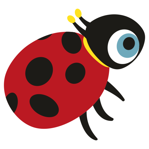 2 Ladybug svg design, cute animal svg, cute svg, kawaii svg