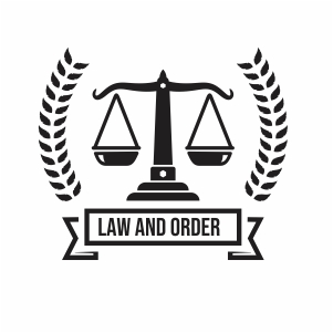 Law And Order Clipart vector