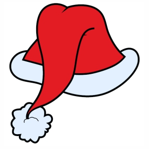 Christmas party cap vector file