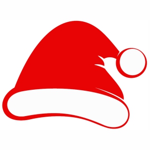 Download Red Christmas Cap Vector Download | Christmas Cap Vector ...
