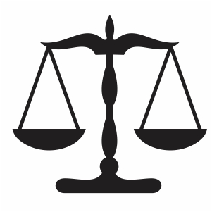 Scale Of Justice Vector