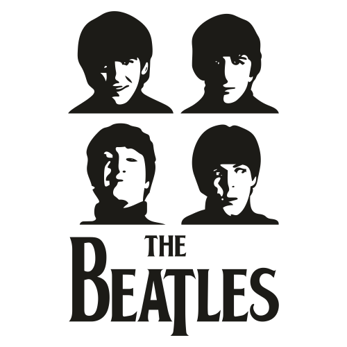 The Beatles Logo SVG | Beatles Logo Svg | The Beatles Rock band Svg Dxf ...