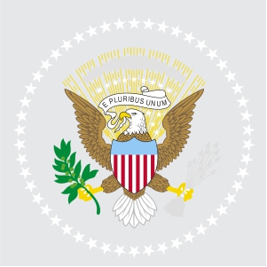 Usa President Flag Vector