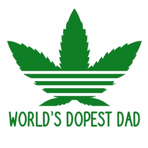 Worlds Dopest Dad Fathers Day Svg