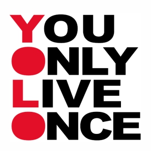 you only live once logo Vector 